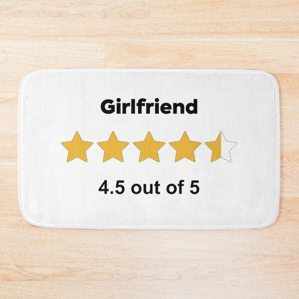 Item preview, Girlfriend Star Rating 4.5 out of 5 designed and sold by flyrocket.