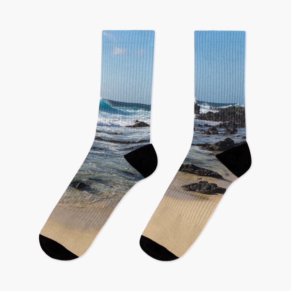 Item preview, Quintessential Hawaii - Beach Lava Rocks and Waves designed and sold by Georgia Mizuleva.