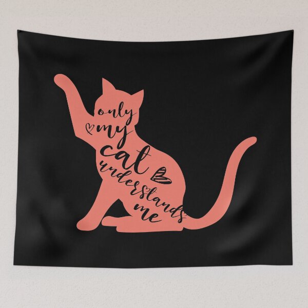 Item preview, only my cat understands me designed and sold by 0umStore.