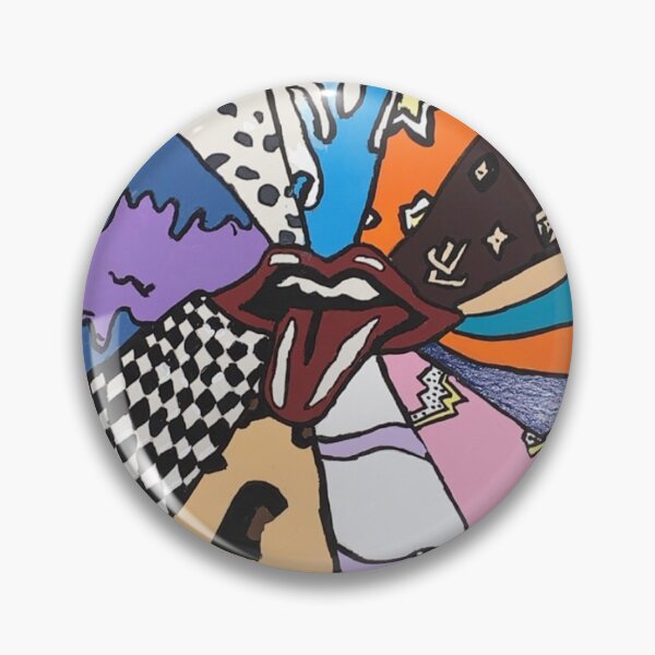 tongue of patterns Pin