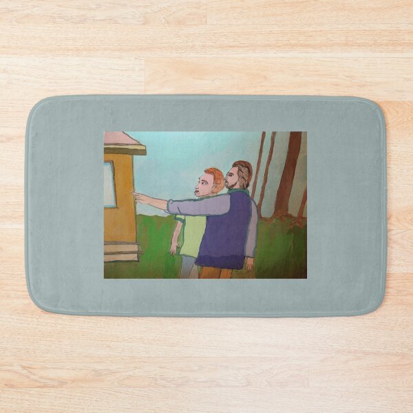 Item preview, Two curious men designed and sold by MartaTerkiewicz.