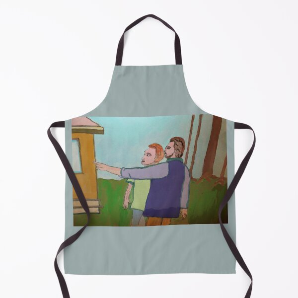 Item preview, Two curious men designed and sold by MartaTerkiewicz.