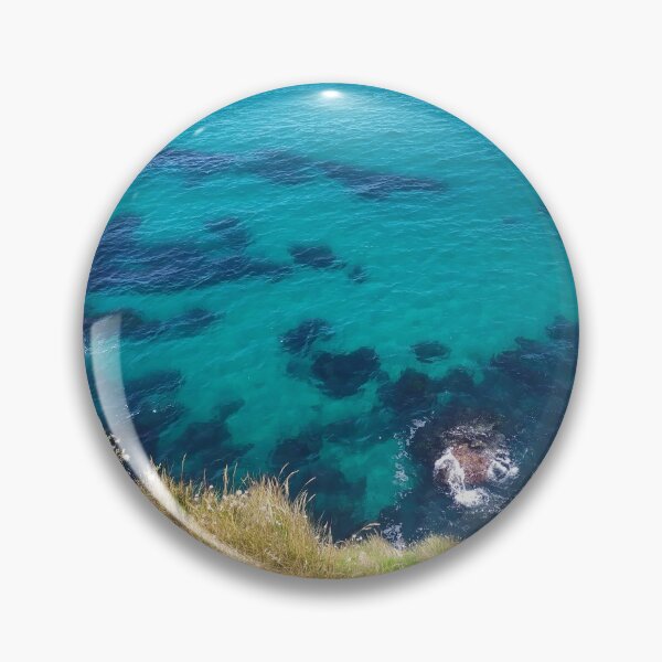 Item preview, Cliff Bay Shallow Reef Photograph – Ocean Deep Blue Green designed and sold by The Green Corner.