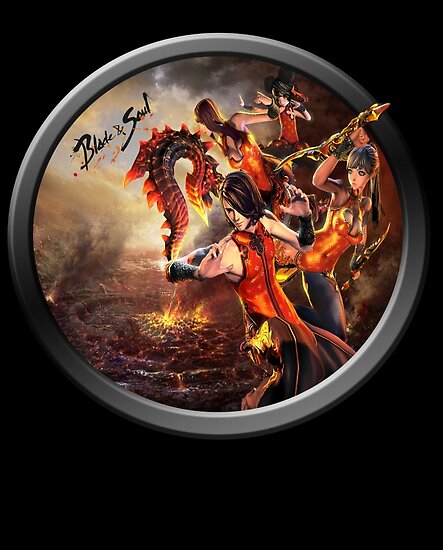 Blade And Soul Posters By Chris Ioannou Redbubble