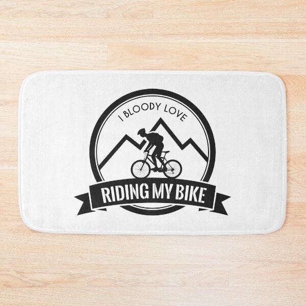 Item preview, I Bloody Love Riding My Bike designed and sold by Stressabite.