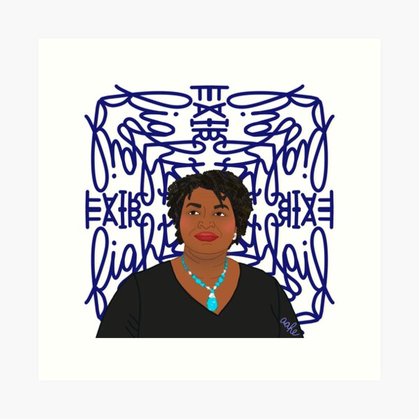 Item preview, Stacey Abrams Fair Fight designed and sold by spicyaahe.