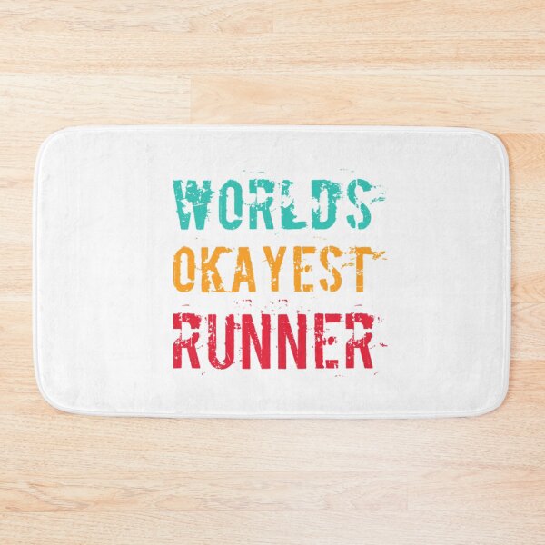Item preview, World's Okayest Runner designed and sold by Desznr.