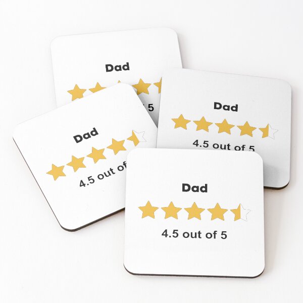 Item preview, Dad Star Rating 4.5 out of 5 designed and sold by flyrocket.