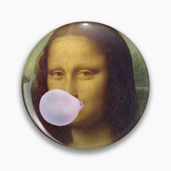 Item preview, Mona Lisa Chewing Gum  designed and sold by LemonbatStudio.