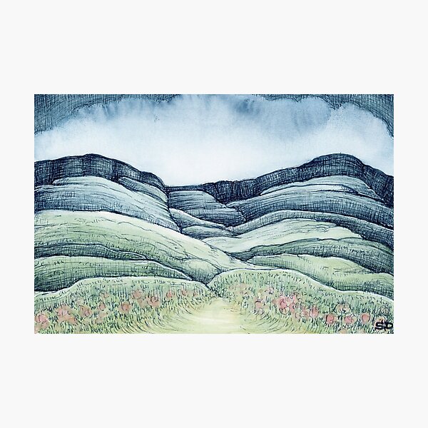 Landscape (sketch) #102 Photographic Print