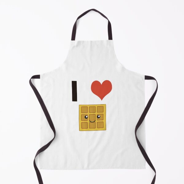 Item preview, I heart (love) waffles designed and sold by Hedgie Designs.