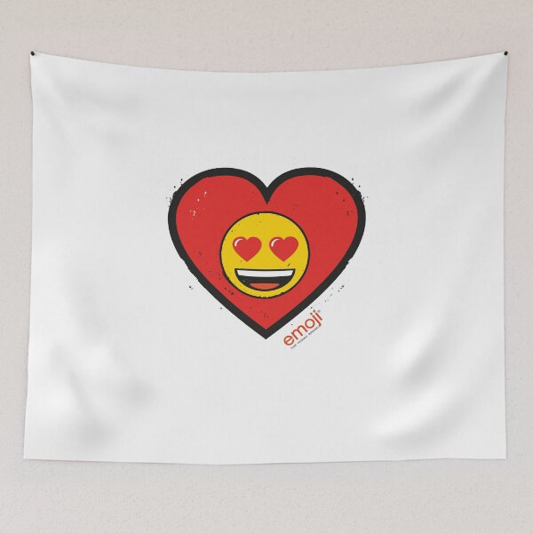 Artikelvorschau, EMOJI - EMOJI LOVE - LOVING - HEART entworfen und verkauft von Tropical Blood.