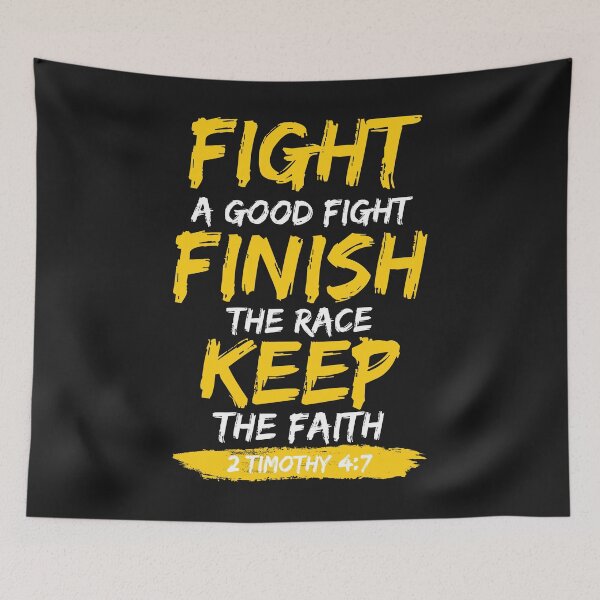 Item preview, Fight a good fight designed and sold by DIBIMIKE.