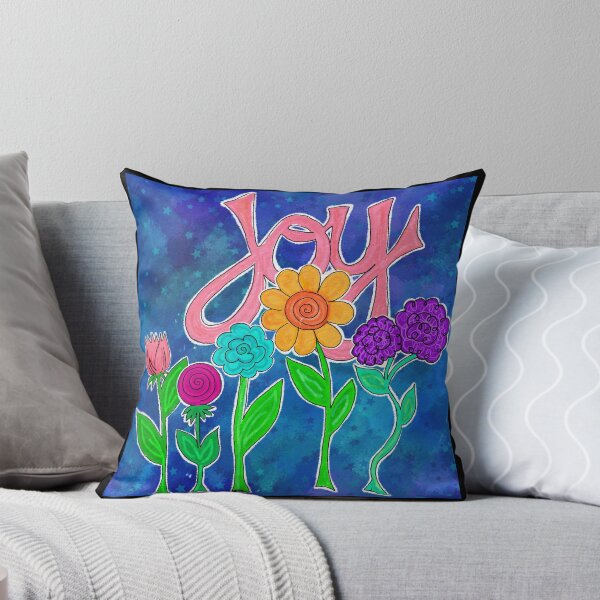 Item preview, JOY Watercolor Flowers  designed and sold by Kristi Duggins.