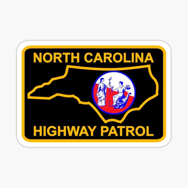 North Carolina Highway Patrol Sticker For Sale By Lawrencebaird