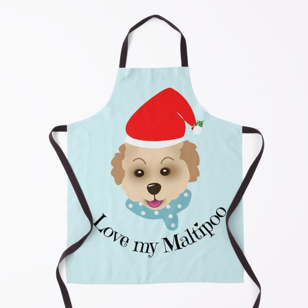 Item preview, Christmas Maltipoo designed and sold by designInk.