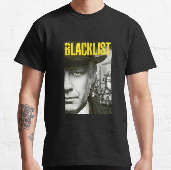 el programa de televisión de la lista negra Camiseta clásica