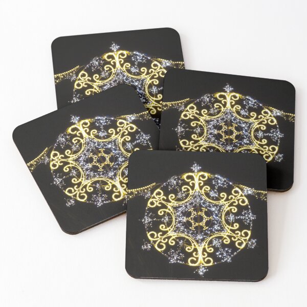 Item preview, Silver and Gold Snowflake designed and sold by wiggyofipswich.
