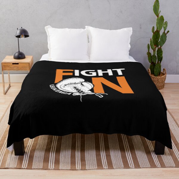 Item preview, Fight against leukemia like a boxer designed and sold by mederDESIGNS.
