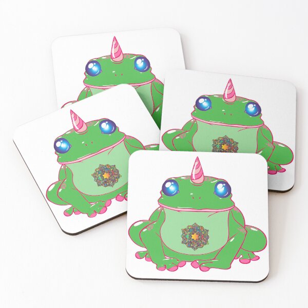 Item preview, Funny Fantasy Frog Unicorn Artwork designed and sold by TeesByMark.