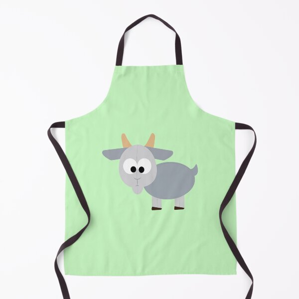 Item preview, Adorable Cartoon Little Gray Goat designed and sold by Hedgie Designs.
