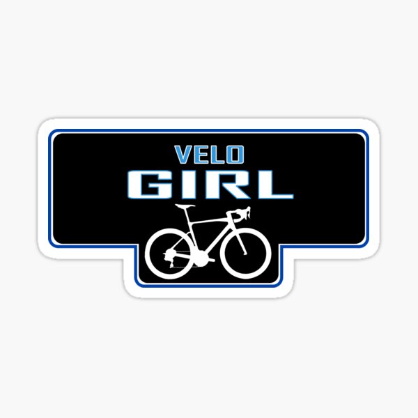 Velo Girl Sticker