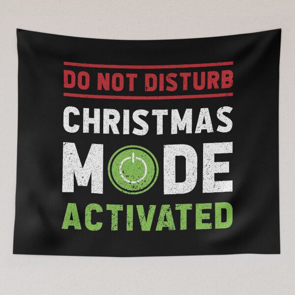 Item preview, CHRISTMAS MODE ACTIVATED (Funny Gamer slogan)  designed and sold by HeraAndKosmos.