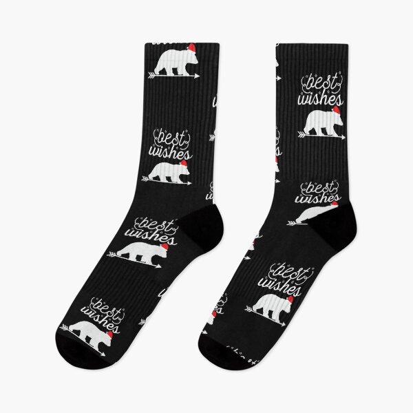 Item preview, Merry Christmas Best Wishes Polar Bear designed and sold by REApparelCo.