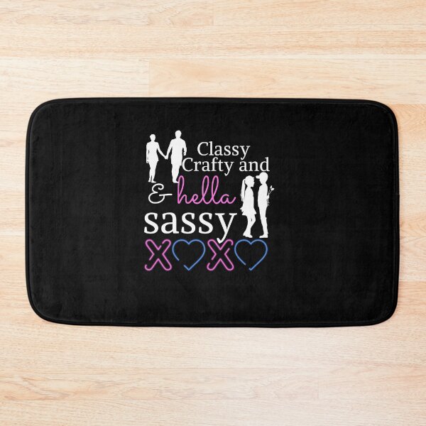 Item preview, Classy Crafty and Hella Sassy Mother's Day Mom, Child, Funny, Sarcastic, Novelty, For Women ,Mommy Fun Funny , Humor love ,couple designed and sold by hemokhtar.
