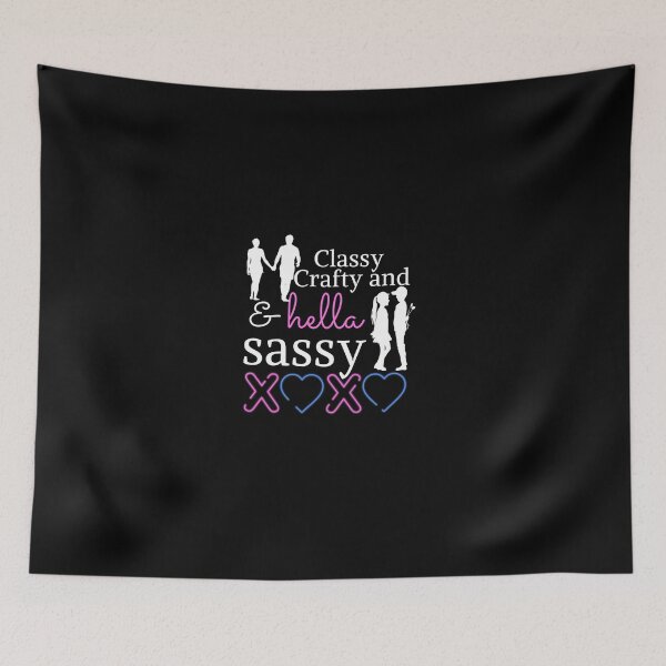 Item preview, Classy Crafty and Hella Sassy Mother's Day Mom, Child, Funny, Sarcastic, Novelty, For Women ,Mommy Fun Funny , Humor love ,couple designed and sold by hemokhtar.