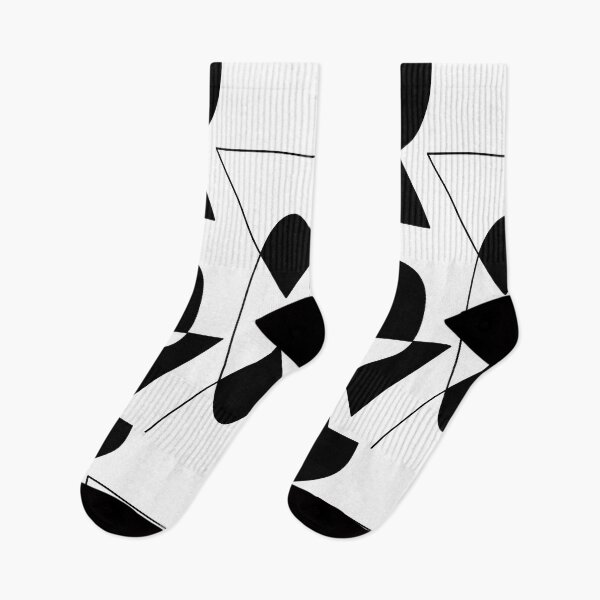 Item preview, Abstract Geometric Black and White Graphic designed and sold by cryinintheclub.