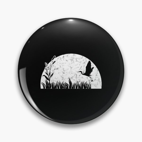 Item preview, Heron Japan Crane Camping Lake Fishing Gift designed and sold by Nessshirts.