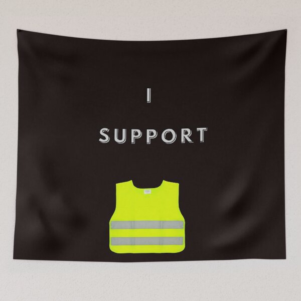 Item preview,  I support yellow vests and gillets jaunes designed and sold by EmmentalinParis.