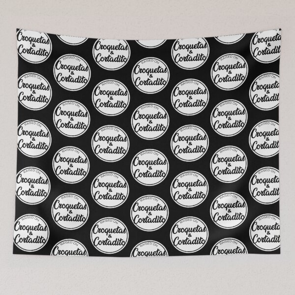 Item preview, Raised on Croquetas and Cortadito designed and sold by Rustic Valley Studio.
