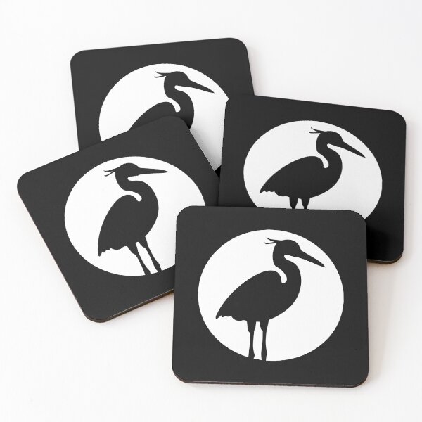 Item preview, Japan crane symbol heron great egret designed and sold by Nessshirts.