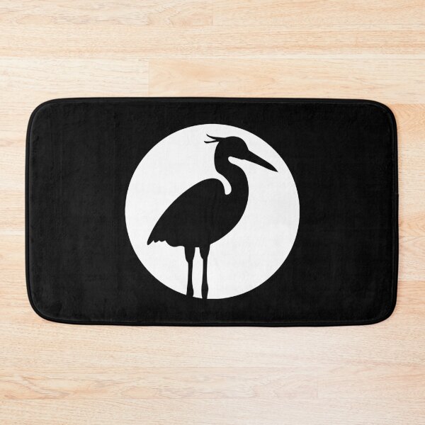 Item preview, Japan crane symbol heron great egret designed and sold by Nessshirts.
