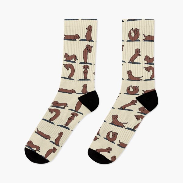 Item preview, Dachshund yoga designed and sold by Huebucket.