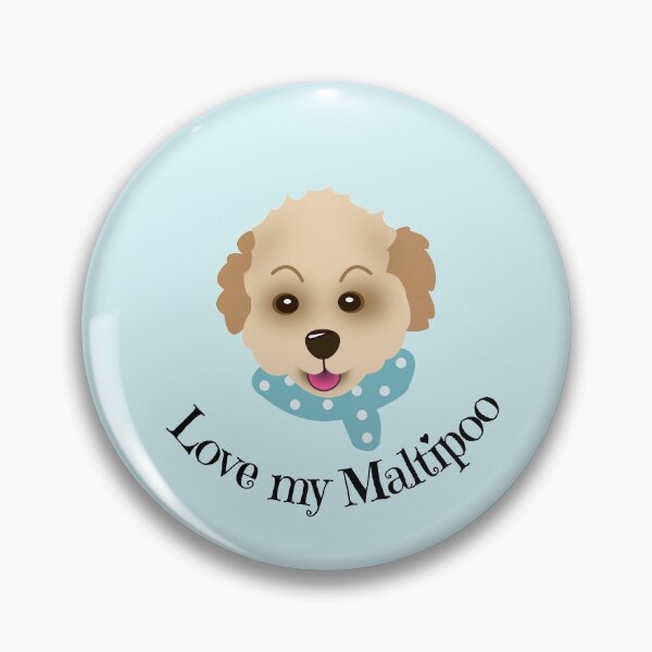 Item preview, Christmas Maltipoo designed and sold by designInk.