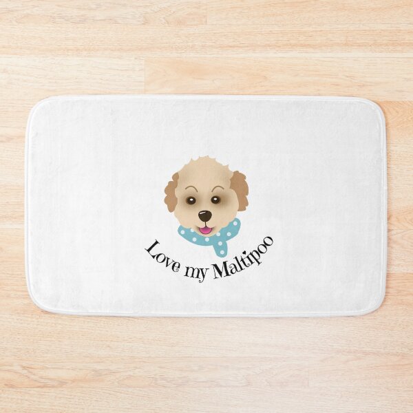 Item preview, Christmas Maltipoo designed and sold by designInk.