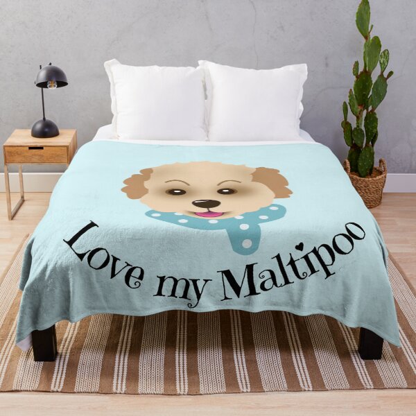 Item preview, Christmas Maltipoo designed and sold by designInk.
