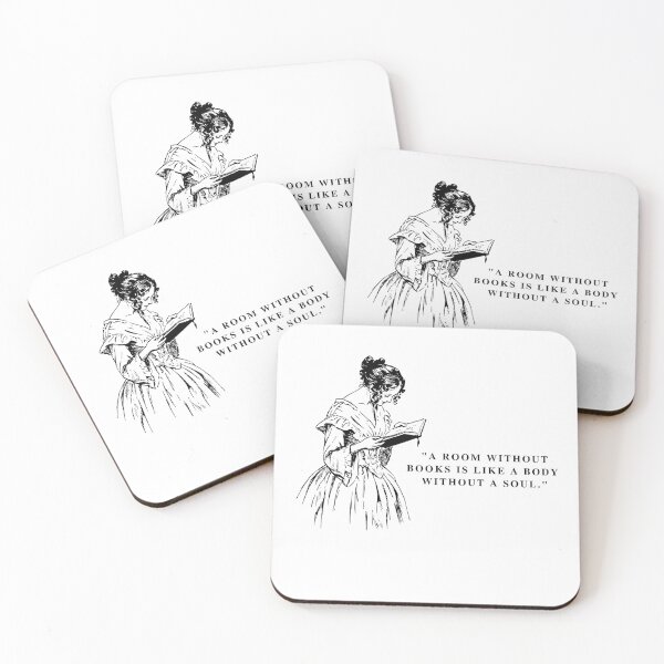 Item preview, Book Addict Quote  designed and sold by CrescntDesigns.