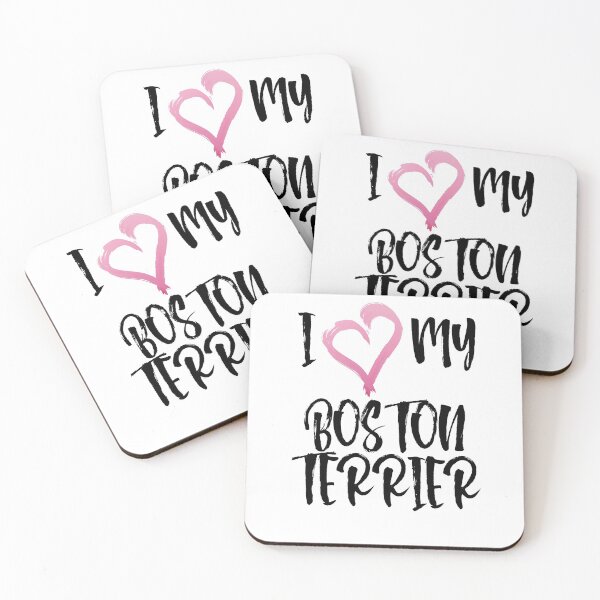 Item preview, I Heart My Boston Terrier! Especially for Boston Terrier Dog Lovers! designed and sold by rs-designs.