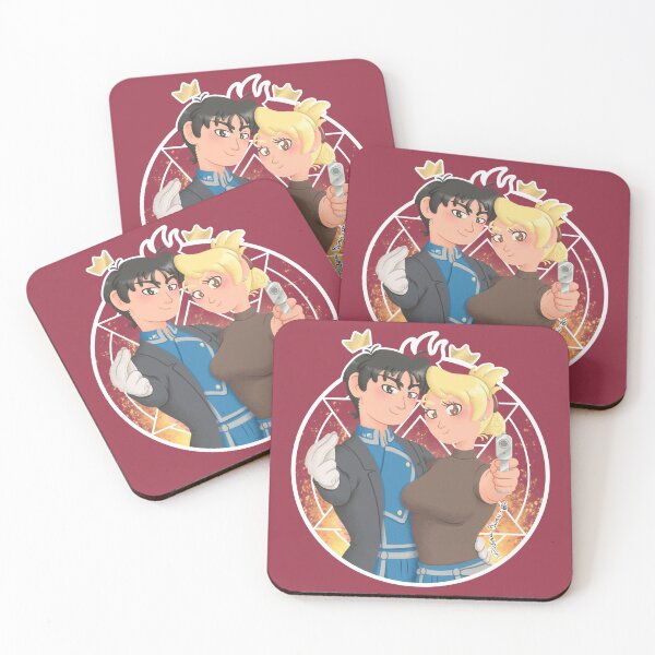 Item preview, King and Queen - Royai (red vrs.) designed and sold by SilveryDreams.