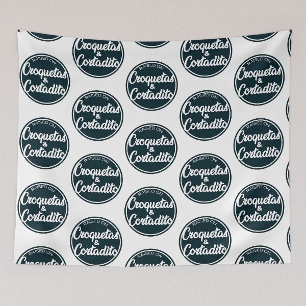 Item preview, Raised on Croquetas and Cortadito designed and sold by Rustic Valley Studio.
