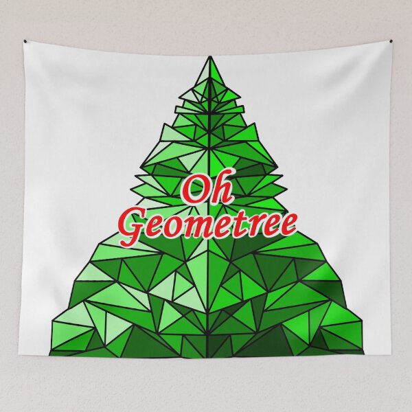 Item preview, Oh geometree, geometric Christmas tree designed and sold by felinefeelings.