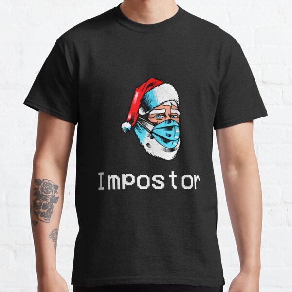 S-3XL Impostor Among Us Gamer T-shirt for Men Women KidsXmas Funny Gift Tee