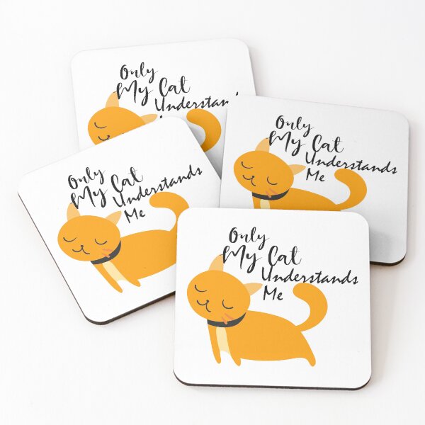 Item preview, Only my cat understands me designed and sold by 0umStore.