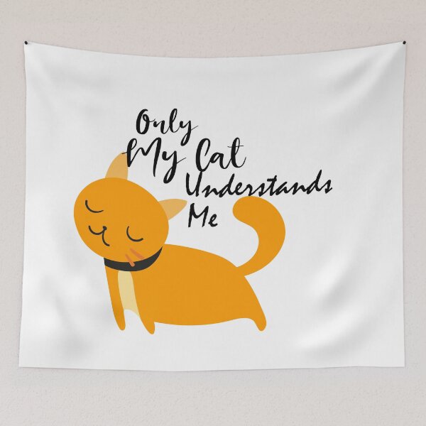 Item preview, Only my cat understands me designed and sold by 0umStore.