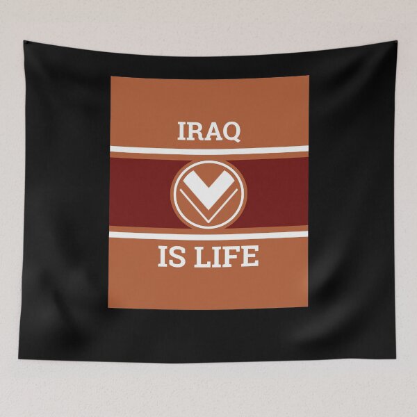 Item preview, IRAQ IS LIFE STYLISH DESIGN designed and sold by ArabCorner.