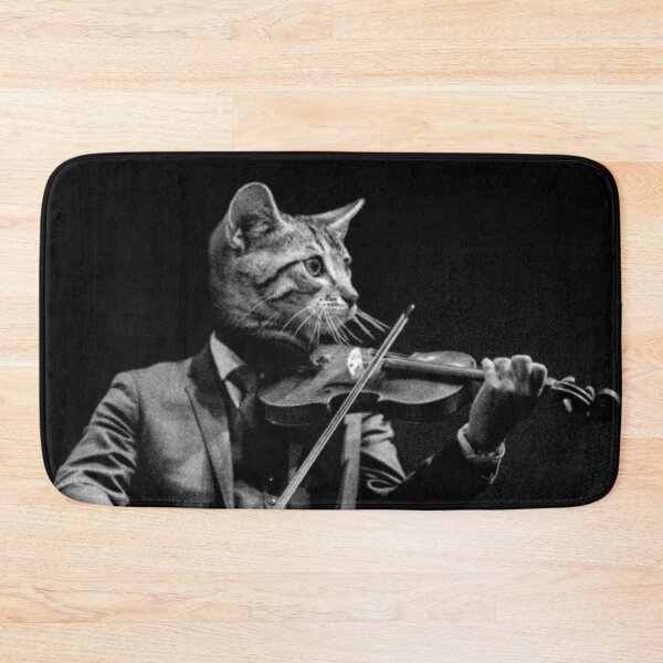 Item preview, black cat violin designed and sold by Africanob.